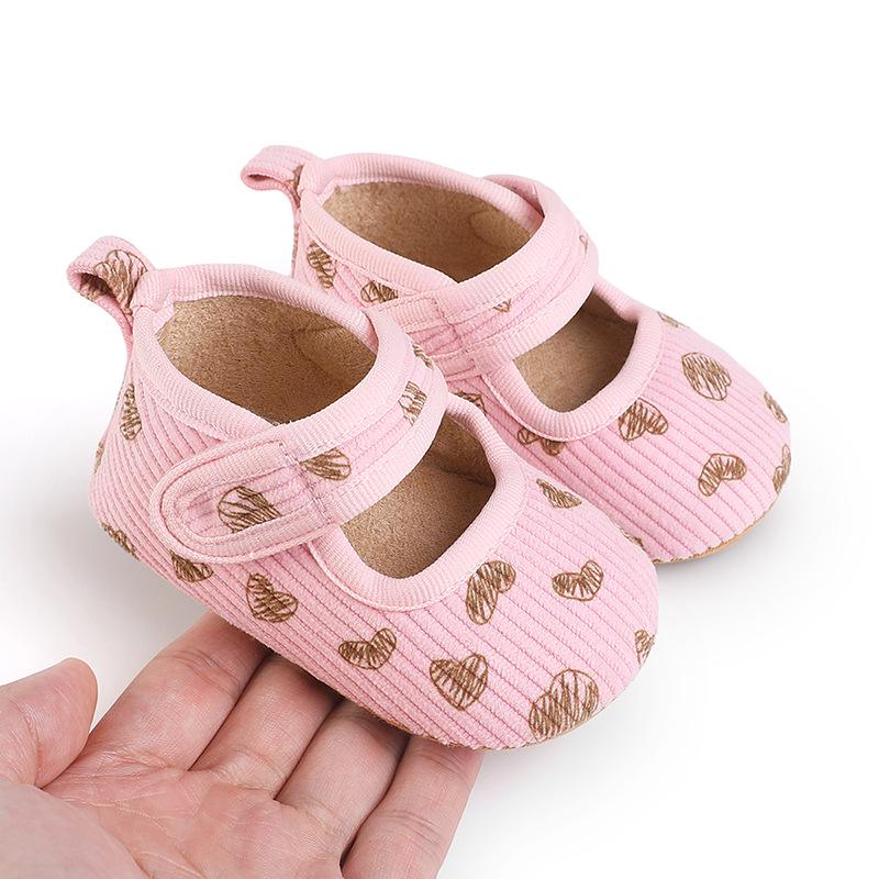Jia Hong Baby Girl Princess Soft Sole Shoes for 0-1 Year Olds