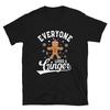 Everyone Loves A Ginger Gingerbread Funny Ginger For Christmas Unisex T- Shirt
