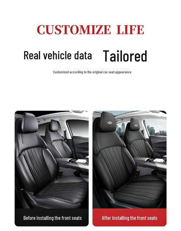 Full-Cover Car Seat Cushions for 2025 Changan Qiyuan A05 - Luxurious and Comfortable.