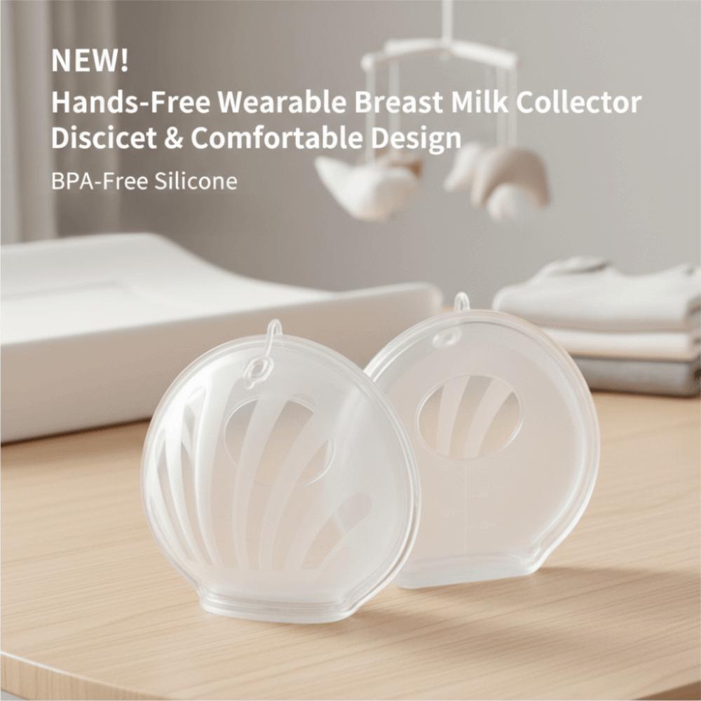 Soft Silicone Breast Milk Collector Reusable Reusable Breast Protectors Maternity