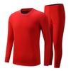 Couple Thick Warm Thermal Underwear Set Red Gold Fleece Wedding Winter Base Layer Men Women