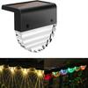 Xiaomi Solar Deck Lights Fence Lights Outdoor Step Lights Waterproof Solar Lights for Railing Stairs Step Fence Yard Patio and Pathway