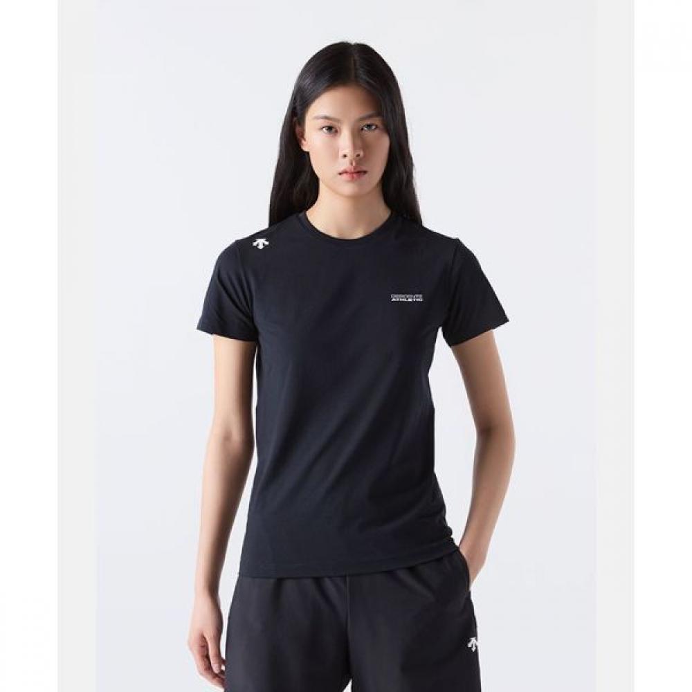 

Футболка DescenTe Training Touflite с коротким рукавом, черная BLK0BLACK/100
