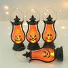 Expression Ghost Lantern Light Hanging Small Oil Lamp Creative LED Pumpkin Lantern  Children Gift