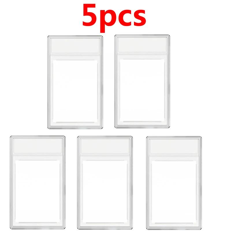 Spielkartenhalter, Schutzhüllen für bewertete Sammelkarten, Hartplastik, Etikettenhalter, Positionspassung, Display-Slab, Baseball, Sport, Yugioh, Standard