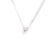 Altesse [L6102] - White 'Love' Silver Necklace
