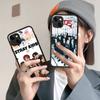 1pc Cool Kpop Singer S-stray K-kids Phone Case For IPhone 14 11 12 13 Mini Pro Max 8 7 Plus X XR XS MAX Translucent Matte Cover