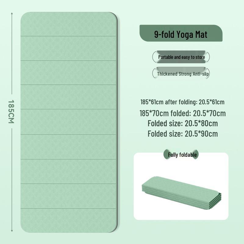 10% Off Foldable Non-Slip Yoga Mat - New Silent, Large-Size, Portable Nap Mat for Home Workouts