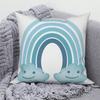 Pillow Cover Decoration Home Office Bedroom Cartoon Rainbow Cloud Sofa Decorative Cushion