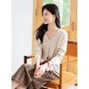 Mokana Women's Fashion Long Sleeve Knit Sweater MKNJD2755