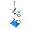 Laboratory Iron Stand Metalware Set Lab Experiment Support with Retort   Clamp