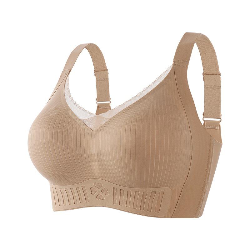 Women S Wireless Seamless Back Support Push Up Bra