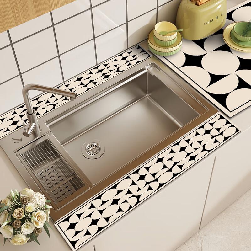 Changbaosen Küchenspüle Saugfähige Abtropfmatte
