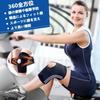 Knee Support Brace V-Strap Adjustable Compression Sleeve 3D Knit Spring Stabilizer Mesh Ventilated Size XL