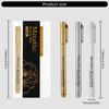 3Pcs Metallic Paint Marker Pen Water Resistant Paint Pen For Art Illustrations Card Making Scrapbooking Drawing
