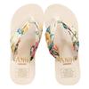 Women Summer EVA Slipper Bohemian Satin Ribbon Female Flip Flop 2025 Beach Simple Leisure Ladies Shoes Sandal