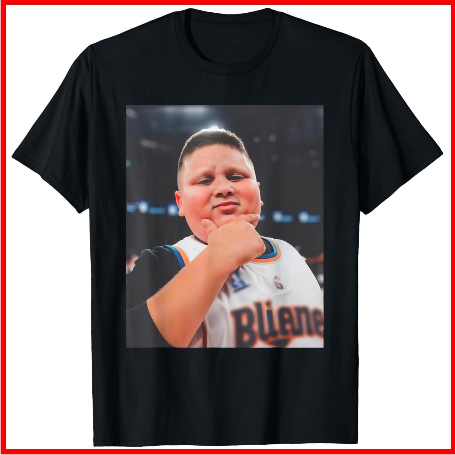 Funny Meme Rizzler Iconic Portrait Joke Black Cotton T-Shirt S-5XL XXXL