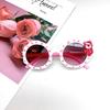 Children'S Cute Sunglasses Cartoon Bear Photo Concave Shape Babies Sunglasses Sunscreen Children'S Glasses