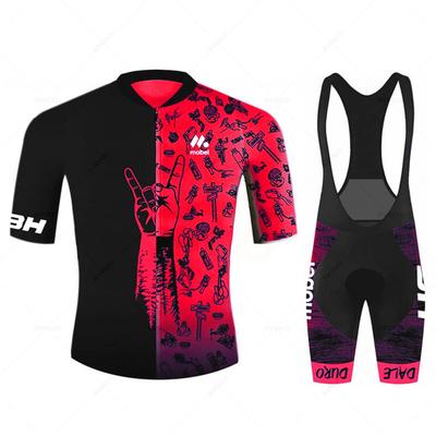 2026 Men's Sportswear Summer Team Cycling Jersey Set Short Sleeve Bicycle Clothing Summer Road Bike Uniform Maillot Ciclismo Hombre