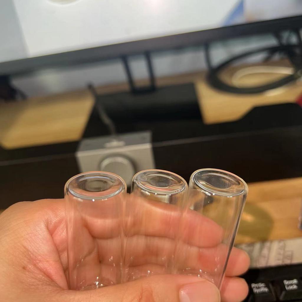 50 Pcs 12ml 15ml 20ml 25ml 30ml Decor Glass Bottles With Cork 22×60mm Diy Crafts Tiny Glass Jars Test tube Mini Vials Wish Gift