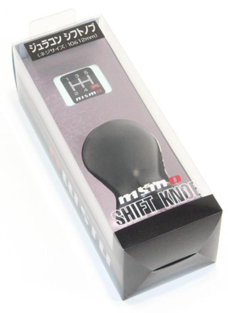 nismo Shift Knob 10 12mm compatible (Nismo) [Duracon, Black] & (for 5/6MT vehicles) C2865-1EA05
