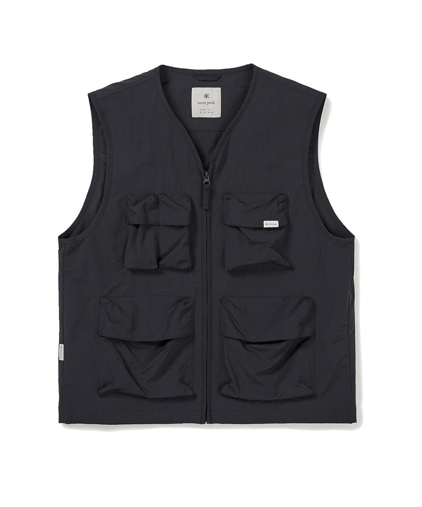 Snowpeak Apparel Cample Utility Vest Dark Charcoal (S24Smcve10)