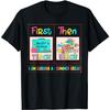 WESFY First Teach Then Beach I Am Earning A Summer Break Teacher T-Shirt