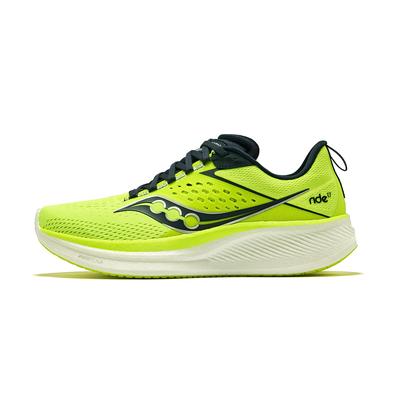 RIDE 17 Tlumení Odolné proti oděru Prodyšné Nízké Tréninkové Sprintové Běžecké Boty Pánské Neonově Zelená Modrá Saucony S20924-220