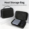 Heavy Duty Controller Storage Box Lightweight Travel Carrying Case with Ergonomic Handle for Computer Host Accessories