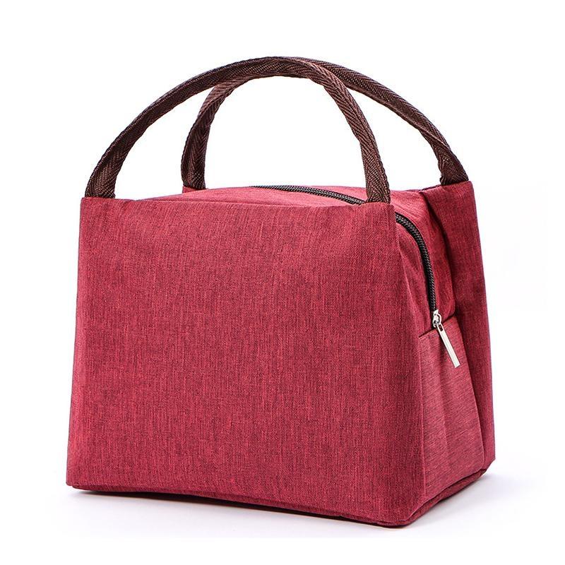 1 pz borsa per il pranzo borse da picnic borse per la conservazione degli alimenti borsa isolante impermeabile in foglio di alluminio da campeggio
