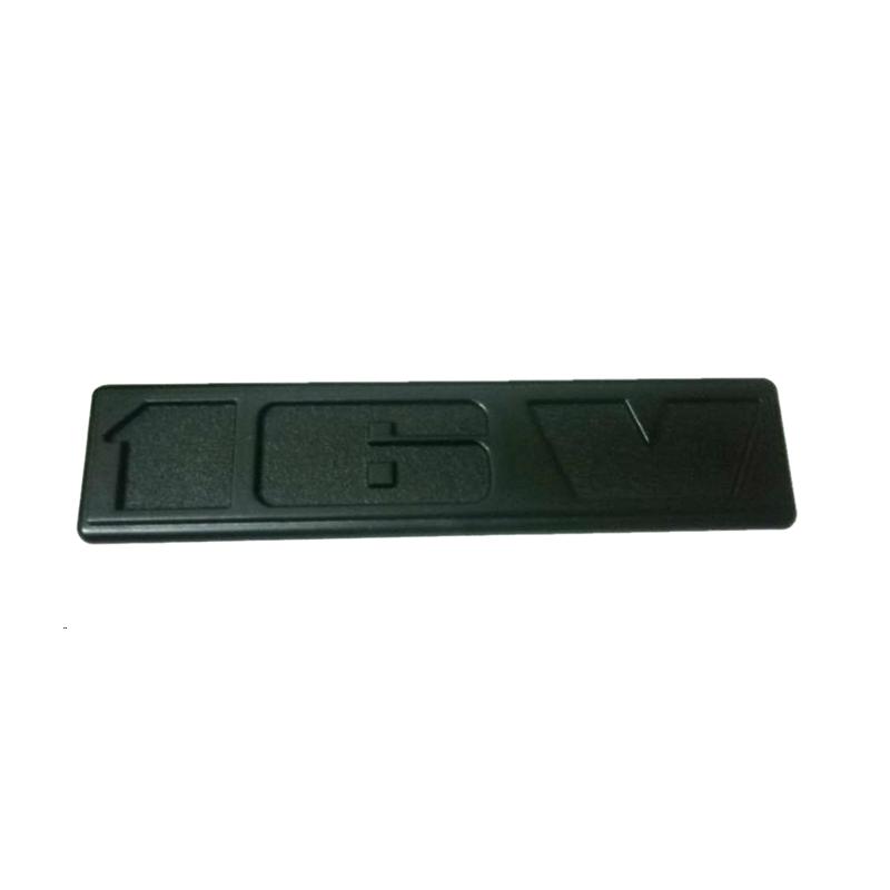Plastic 16V Auto Stickers Emblems Badges Logos
