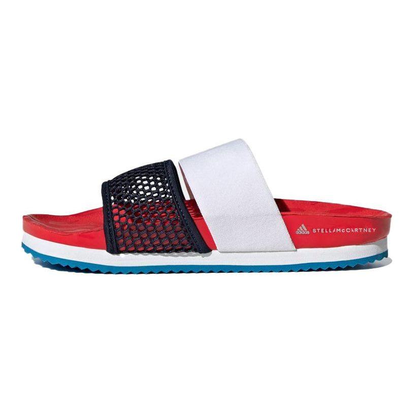 Stella McCartney X Adidas Lette Slides Comfortable Versatile Quick-Dry Slide Sandals Women Slides Red FZ2884