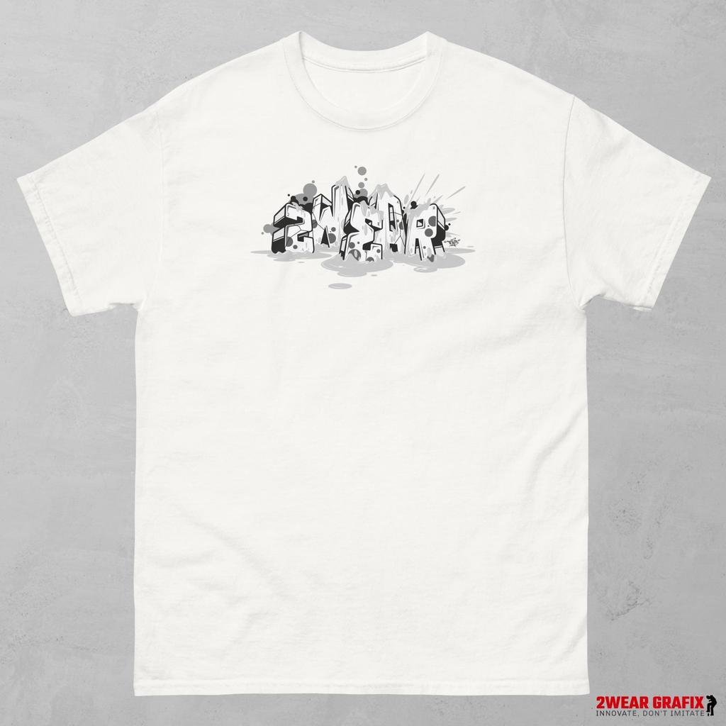 Melt Down Graffiti T-shirt: Heavy Cotton Unisex Street Art Tee