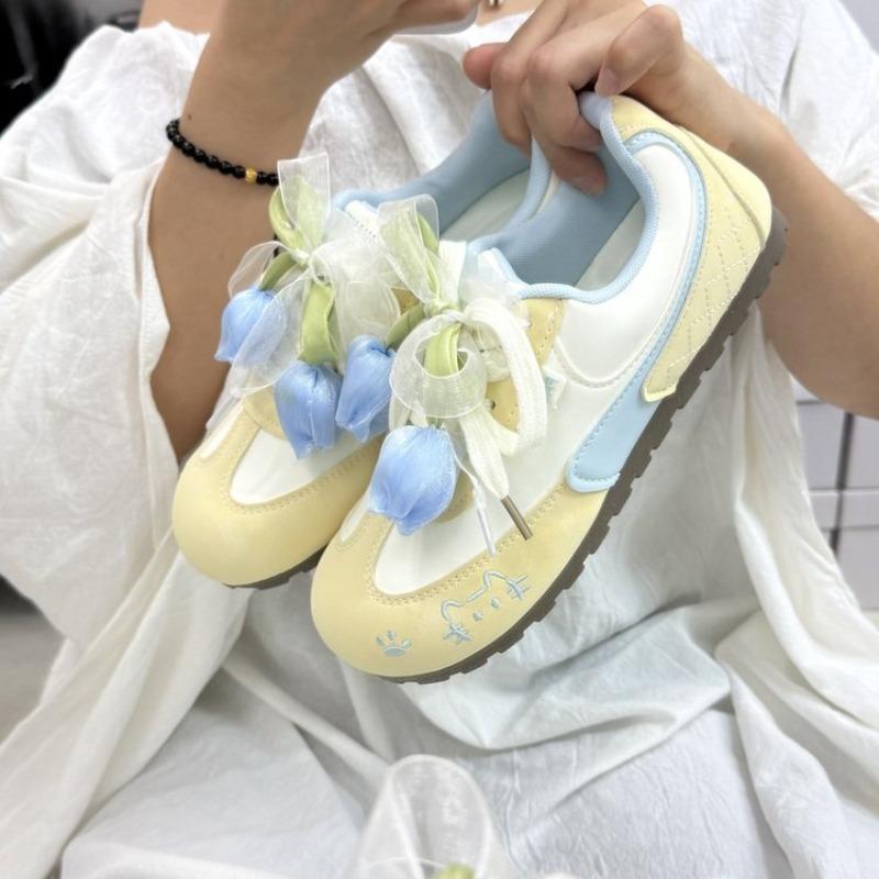 

Студенческие спортивные кеды, осенние новинки, нишевые балетки из кожи, женские 40