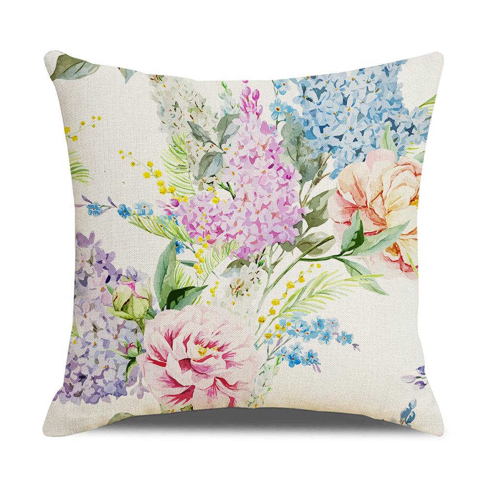 Ins Nordic Tropical Plant Pillow Cover New Home Furnishings Office Lumbar Cushion Pillow Cover