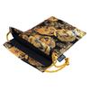 Senshishuin Nishijin Brocade Drawstring Bag Phoenix Large (Lined) Dragon/Black,