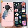 Luxury Case For Honor X9a Soft TPU Capa COOL New Cute Animal Painted Back Coque For Honor X9a X8A X7A 9XA 8XA 7XA  Bumper Bags