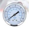   pressure gauge, dual scale 0 to 1 bar, 0 to 15 psi, with 1Celsius4 inch NPT thread and transparent   cover for  -water fuel systems in indu