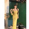 Elegant Floral Maxi Dress - Summer Sexy Beach Vacation Outfit