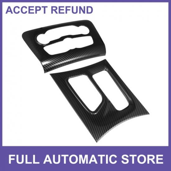 Central Control Gear Shift AC Panel Trim TWO  for Dodge Charger 15-22