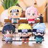 Naruto Shippuden Periféricos de Anime Brinquedo de Pelúcia Chaveiro Naruto Desenho Animado Kakashi Gaara Boneca de Algodão Argola de Chaveiro e Pendurador de Bolsa Ornamento