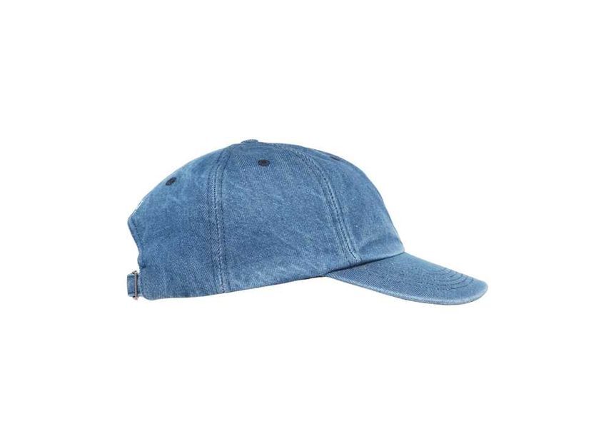 Supreme Pigment S Logo 6-Panel Denim