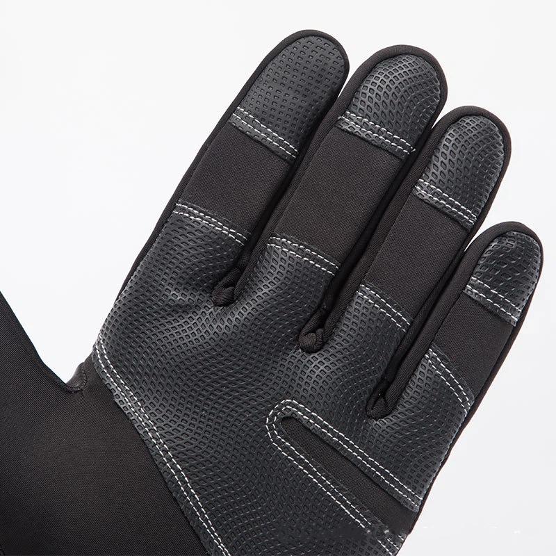 Motorcycle Gloves Winter Thermal Fleece Lined Winter Cold-Proof Full Finger Touchscreen Ski Waterproof Riding Accesso