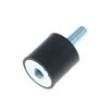 M3-M8 Rubber Shock Absorbers 4Pcs Dual Thread Anti Vibration Dampers for HVAC Compressor Machinery Applications