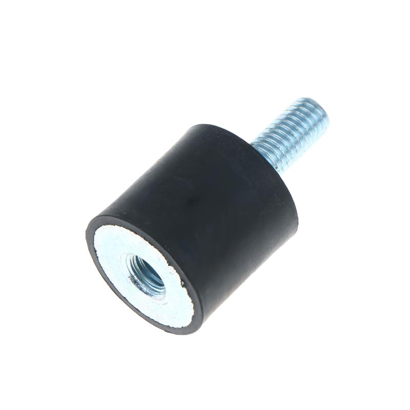 M3-M8 Rubber Shock Absorbers 4Pcs Dual Thread Anti Vibration Dampers for HVAC Compressor Machinery Applications