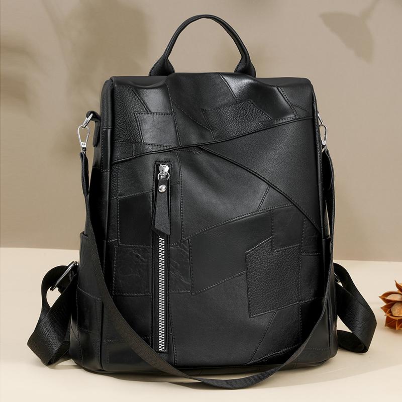 Nouveau Sac à Dos Décontracté Tendance Sac pour Femme Sac Tendance Grande Capacité Épaule Portable Sac d'École Étudiant