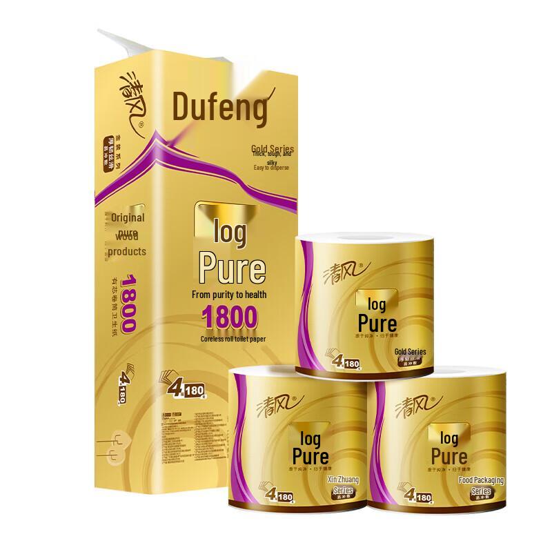 Qingfeng Gold Edition 4-Ply Toilet Paper