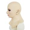 Halloween Bald Beautiful Woman Latex Headgear Funny Costume Mask For Cosplay And Themed Parties