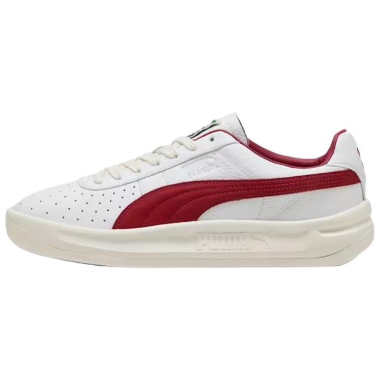 Puma Unisexové tenisky GV Special Base White Dark Crimson 398507-07