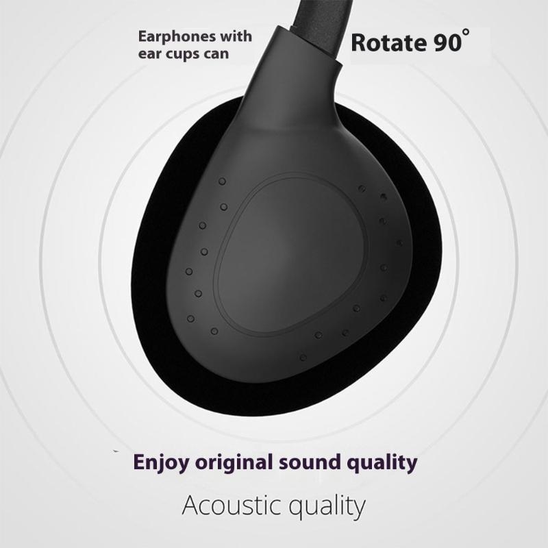 Adjustable Comfort Fit Over Ear Headphones Noise Cancelling 3.5mm Wire Headsets Headphones for Gamers & Music